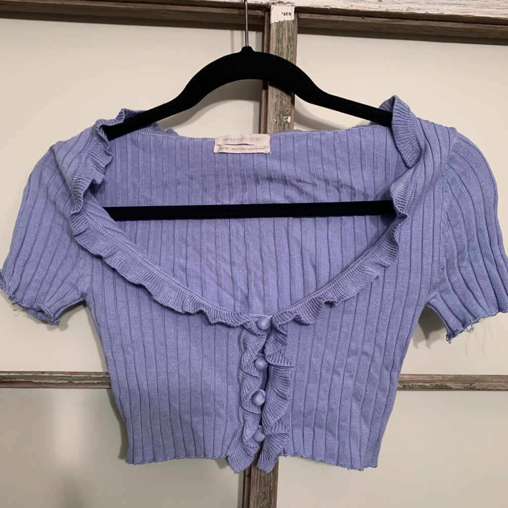 Urban outfitters sweater crop top